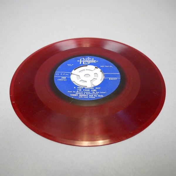 45rpm Record White Plastic Inserts.